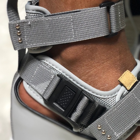 Women's Grey Extra Chunky Sandals - Picture 7 of 7